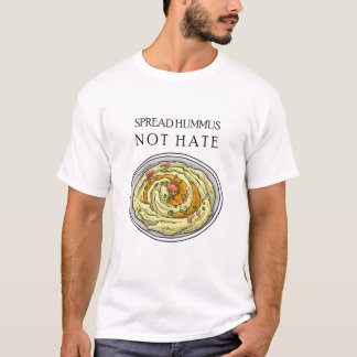 Camiseta Espalhar Hummus sem Ódio