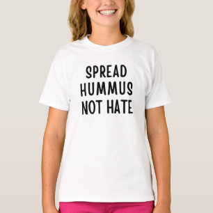 Camiseta Espalhar Hummus sem Ódio