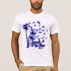 Camiseta Espalhar os Dandelões do Amor e as Dragonflies