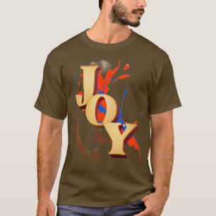 Camiseta "Espalhe alegria com energia vibrante!"