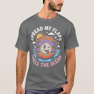 Camiseta Espalhe Minhas Asas Cheirei o Oceano
