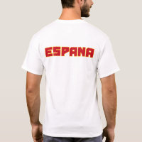 Espana Espanha em negrito texto e símbolo do símbo