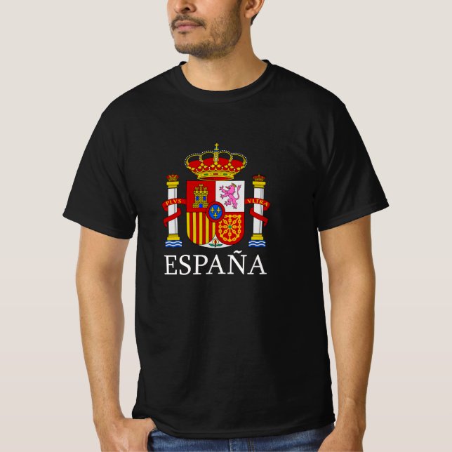 Camiseta España Espanha National Emblem Symbol Spaniard (Frente)