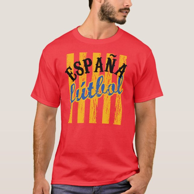 Camiseta España Fútbol T-Shirt (Frente)