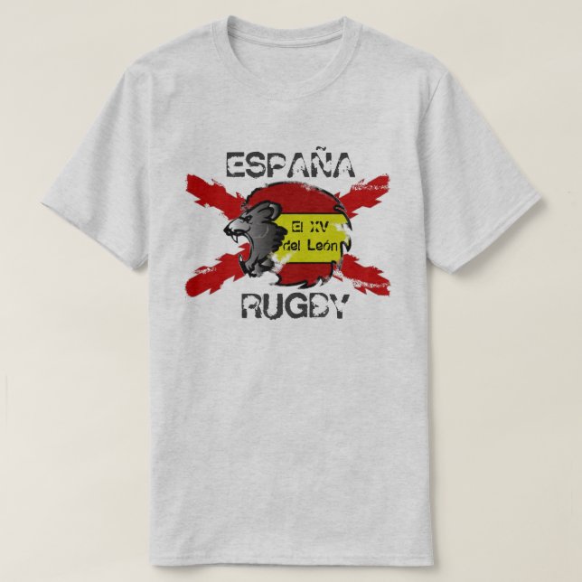 Camiseta España Rugby (Frente do Design)