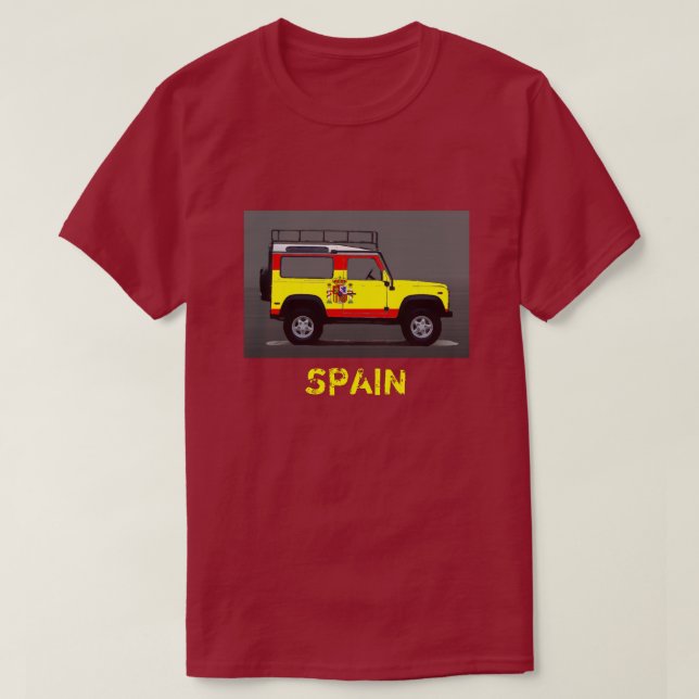 CAMISETA ESPANHA (Frente do Design)