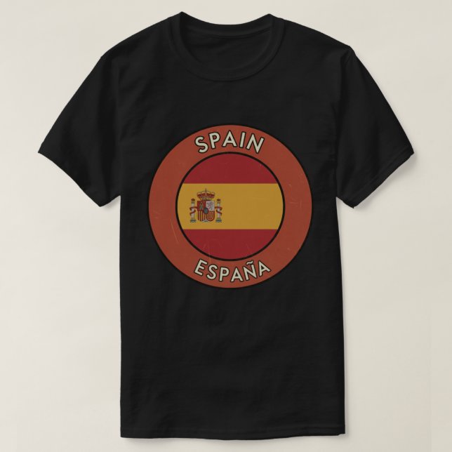 Camiseta Espanha (Frente do Design)