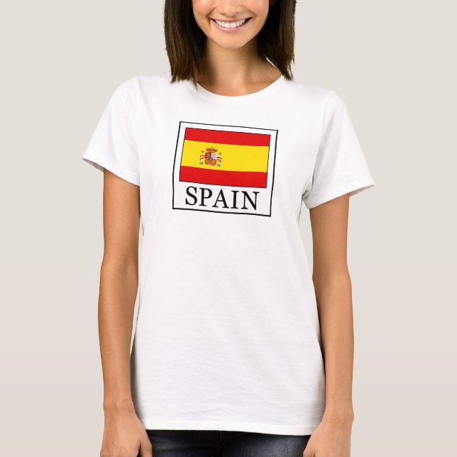 Camiseta Espanha (Frente)