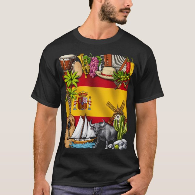 Camiseta Espanha (Frente)