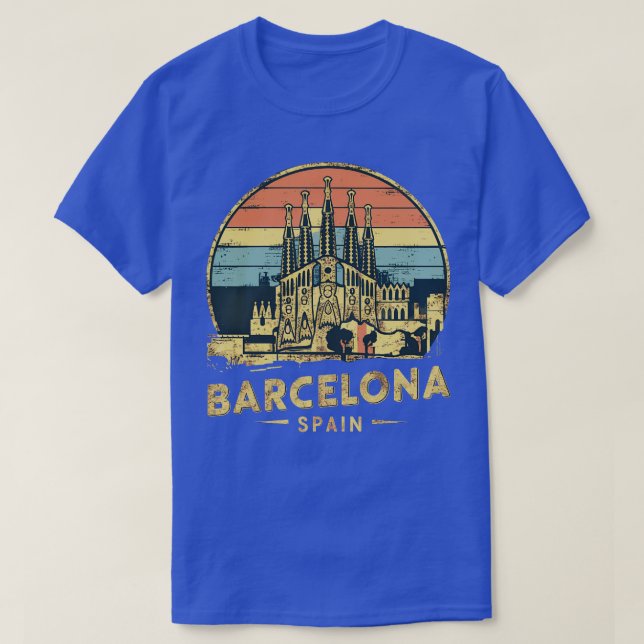 Camiseta Espanha 1 de Barcelona (Frente do Design)