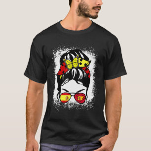 Camiseta Espanha Bandeira Patriótica Orgulho Espanhol Mensa