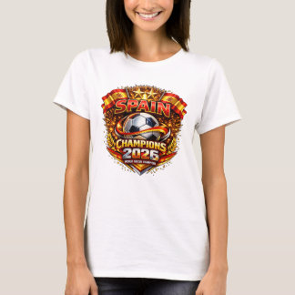 Camiseta Espanha Campeã 2026