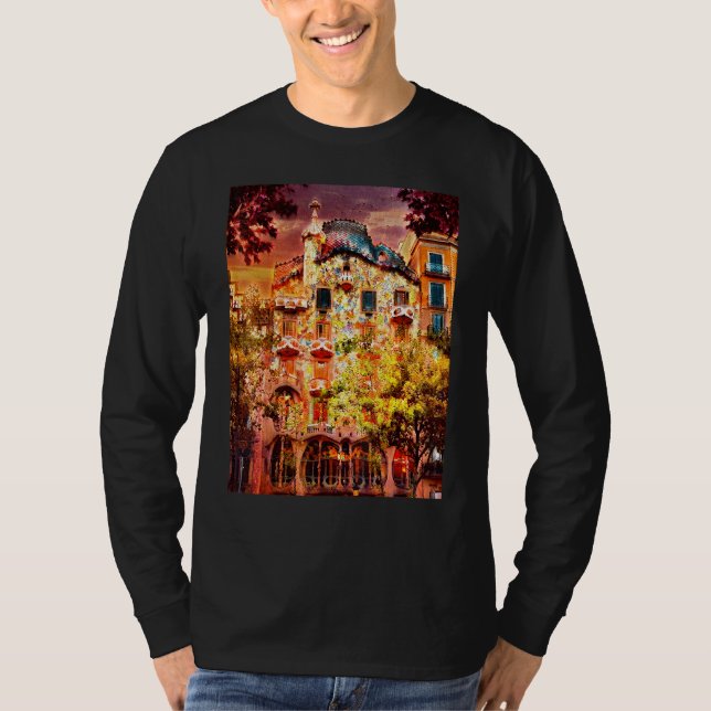 Camiseta Espanha Casa Battlo Barcelona (Frente)