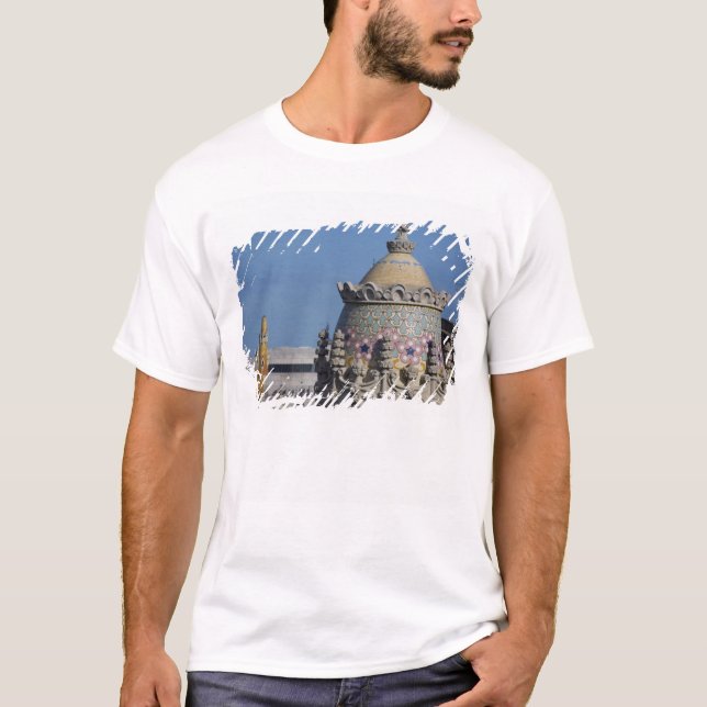 Camiseta Espanha, Catalunha, Barcelona. Teto de Barcelona (Frente)