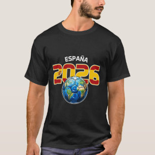 Camiseta Espanha Copa do Mundo de Futebol 2026