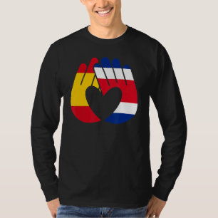 Camiseta Espanha Costa Rica, Amizade Irmandade