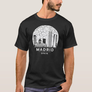 Camiseta Espanha da cidade de Madrid
