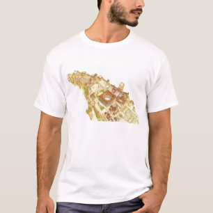 Camiseta Espanha de Alhambra Granada. Castelo e palácios