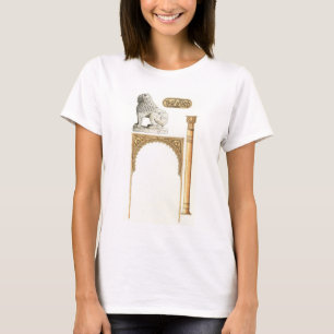 Camiseta Espanha de Alhambra Granada. Detalhes