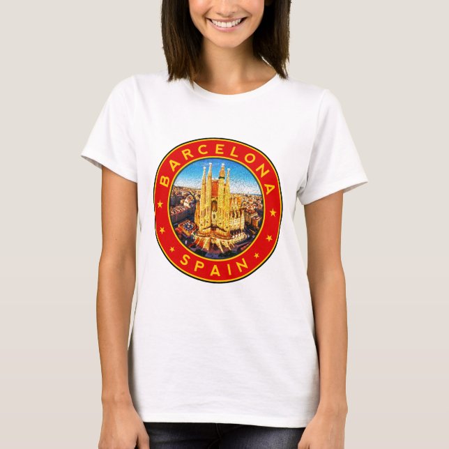 Camiseta Espanha de Barcelona (Frente)