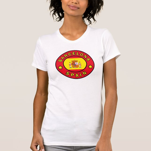 Camiseta Espanha de Barcelona (Frente)