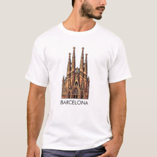 Camiseta Espanha de Barcelona La Sagrada Familia
