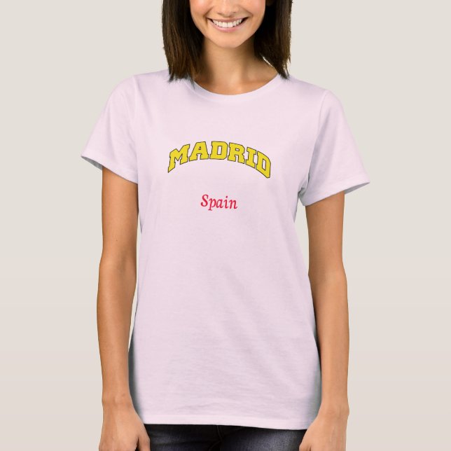 Camiseta Espanha de Madri Superior (Frente)