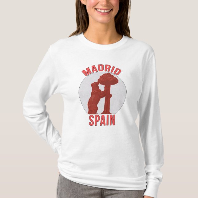 Camiseta Espanha de Madrid (Frente)