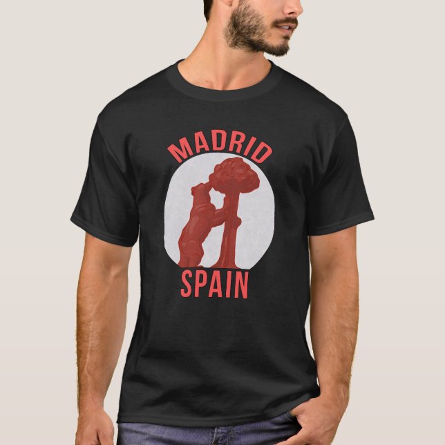Camiseta Espanha de Madrid (Frente)