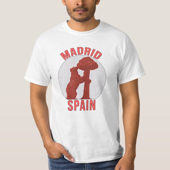 Camiseta Espanha de Madrid (Frente)