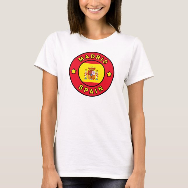 Camiseta Espanha de Madrid (Frente)