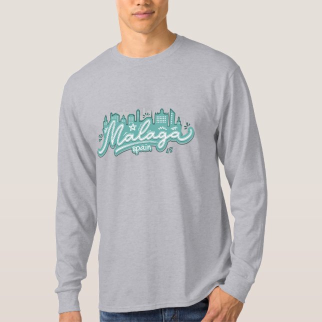Camiseta Espanha de Málaga (Frente)