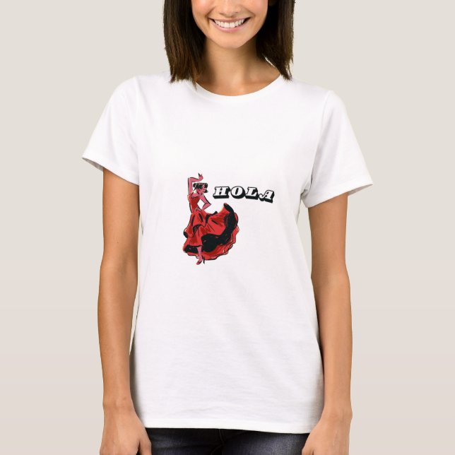 Camiseta espanha de saudação (Frente)
