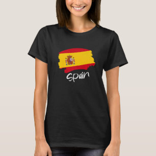 Camiseta Espanha de Sinalizador Espanhol