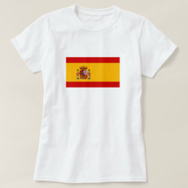 Camiseta Espanha de T-Shirt feminina