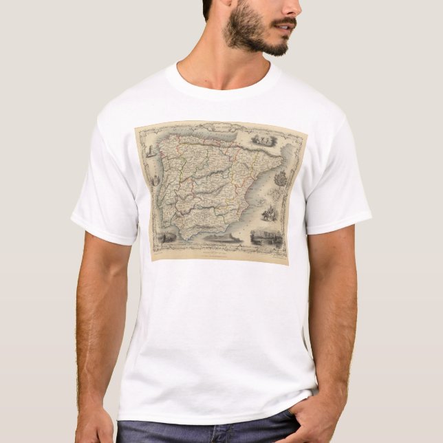 Camiseta Espanha e Portugal 9 (Frente)