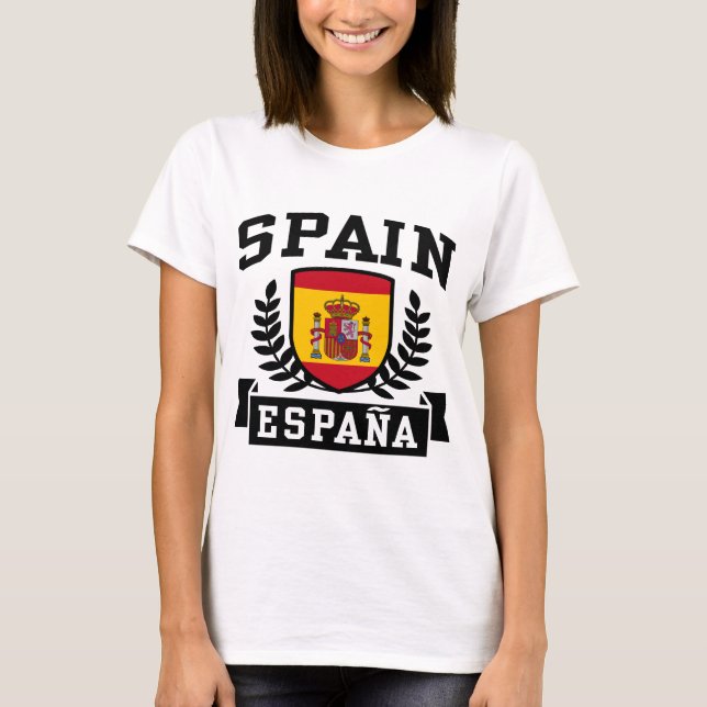 Camiseta Espanha Espana (Frente)