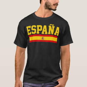 Camiseta Espanha Espana Bandeira Espana Orgulho Esportivo F