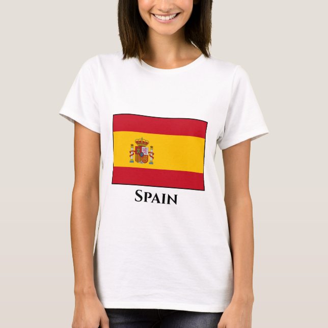 Camiseta Espanha (espanhol) (Frente)
