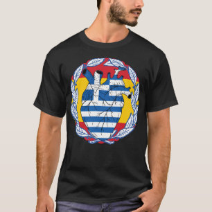 Camiseta Espanha espanhola Independência grega Grécia grega