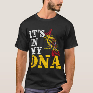 Camiseta Espanha Está no meu DNA, pavilhão espanhol España