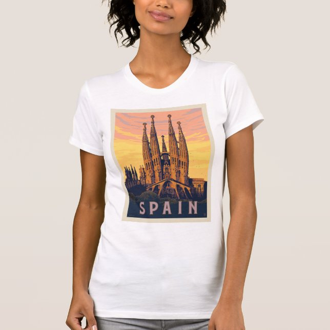 Camiseta Espanha | Familia Sagrada (Frente)