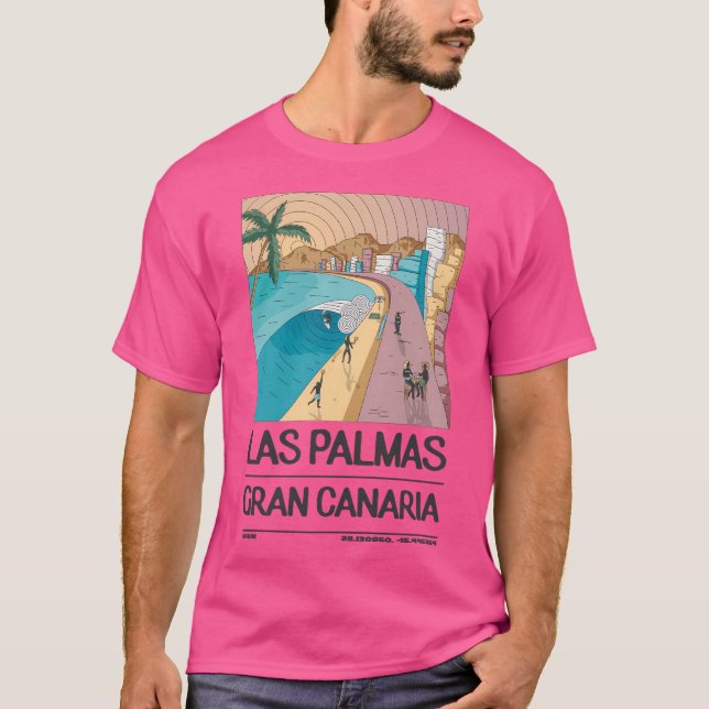 Camiseta Espanha Las Palmas Gran Canaria (Frente)
