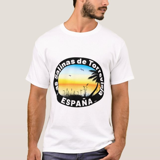 Camiseta Espanha Las Salinas De Torrevieja (Frente)