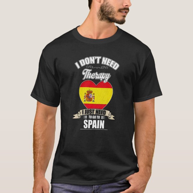 Camiseta Espanha Madrid Flag Traveler Tourists E Vacacionis (Frente)