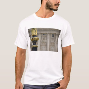 Camiseta Espanha, Madrid. Palácio Real, lustrosa lâmpada do