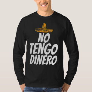 Camiseta Espanha No Tengo Dinero Espanhol