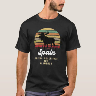 Camiseta Espanha paella tourada flamenco