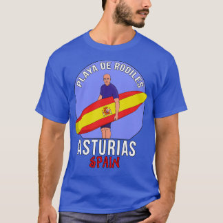 Camiseta Espanha Rodiles Beach Asturias