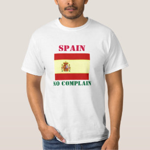 Camiseta Espanha Sem Reclamação